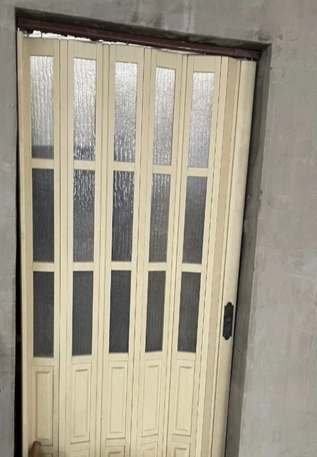 2.03 meter height PVC folding door
